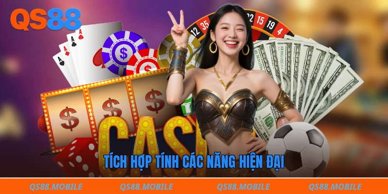 Tích hợp tính các năng hiện đại 
